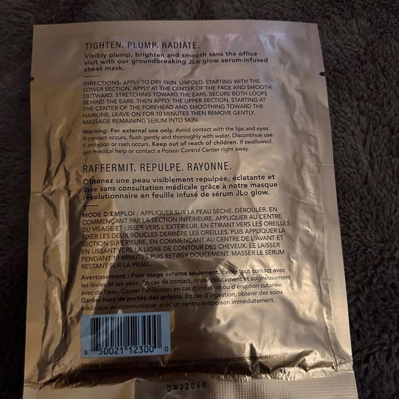 NWT jlo beauty that limitless glow face mask - 2 masks - Picture 3 of 3